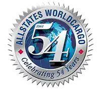 Allstates World Cargo Anniversary Seal